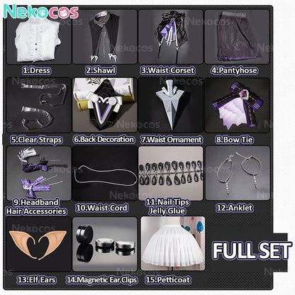 【Nekocos】Game Zenless Zone Zero Cosplay Vivian Banshee Cosplay Costume | In Stock