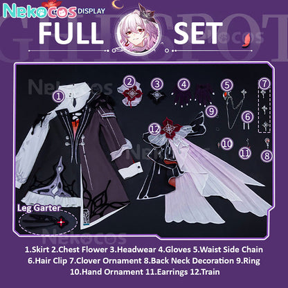 【Nekocos】Game Honkai: Star Rail Cosplay Evernight Cosplay Costume | In Stock