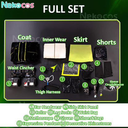 【Nekocos】Game Arknights Cosplay Mon3tr Cosplay Costume Premium Edition | In Stock