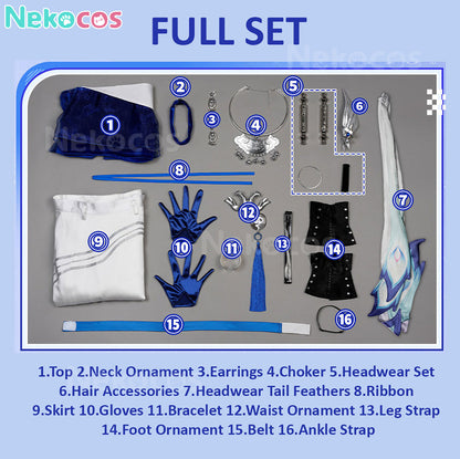 【Nekocos】Game Honkai: Star Rail × ChaPanda Cosplay Yao Guang Cosplay Costume | In Stock