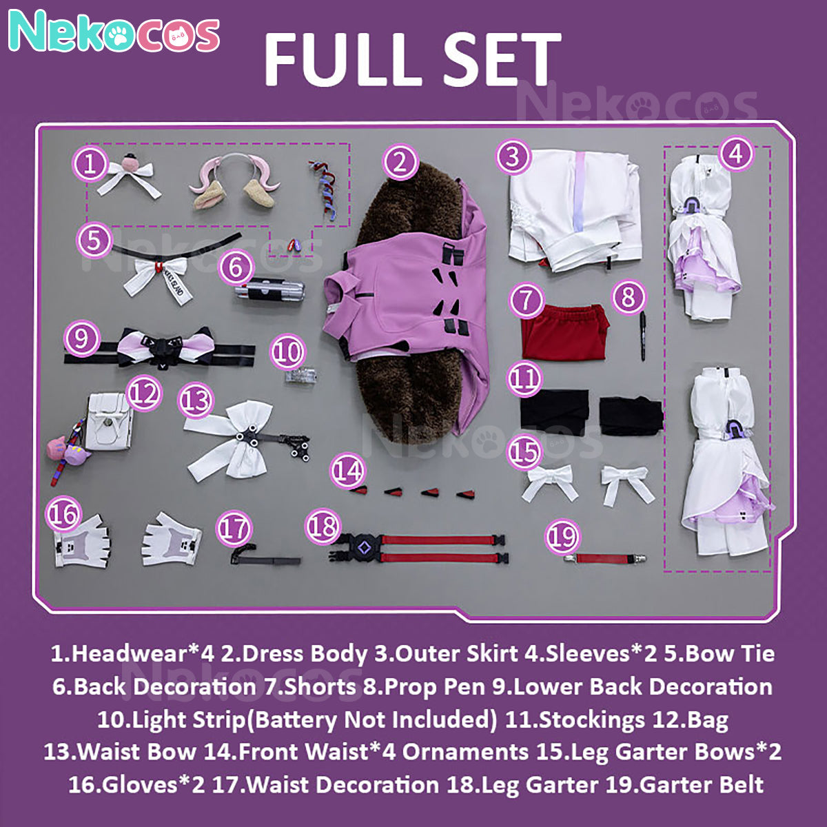 【Nekocos】Game Arknights: Endfield Cosplay Ardelia Cosplay Costume Premium Edition | Custom-Tailor