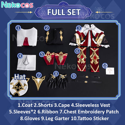 【Nekocos】Game Genshin Impact Cosplay Dahlia Cosplay Costume | In Stock