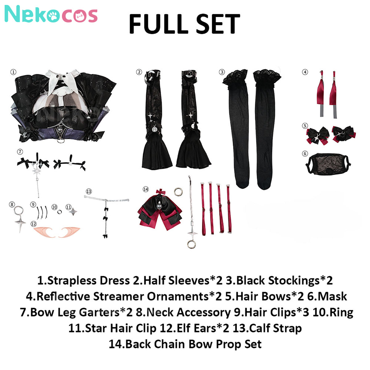 【Nekocos】Game Zenless Zone Zero Cosplay Remielle Dan Cosplay Costume Premium Edition | Custom-Tailor