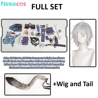 【Nekocos】Game Zenless Zone Zero Cosplay Seth Lowell Cosplay Costume | In Stock