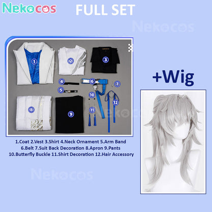 【Nekocos】Game Honkai: Star Rail Cosplay Jing Yuan Cosplay Costume Premium Edition | In Stock
