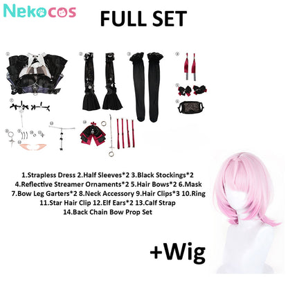 【Nekocos】Game Zenless Zone Zero Cosplay Remielle Dan Cosplay Costume Premium Edition | Custom-Tailor