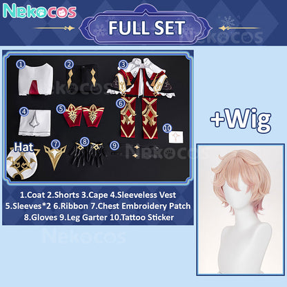 【Nekocos】Game Genshin Impact Cosplay Dahlia Cosplay Costume | In Stock