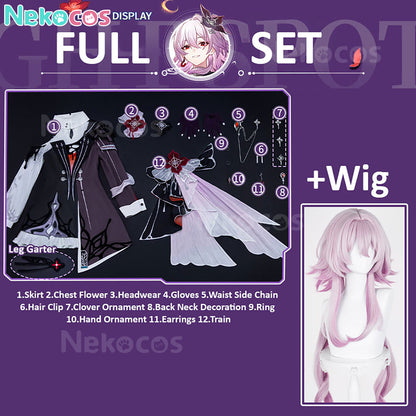 【Nekocos】Game Honkai: Star Rail Cosplay Evernight Cosplay Costume | In Stock