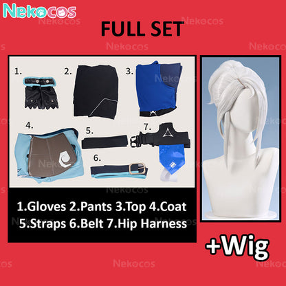 【Nekocos】Game Valorant Cosplay Jett Cosplay Costume | In Stock
