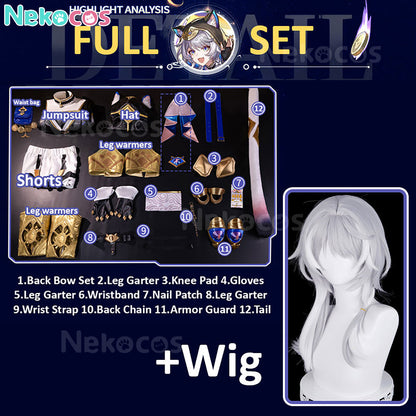 【Nekocos】Game Honkai: Star Rail Cosplay Amphoreus Cipher Cosplay Costume Premium Edition | Custom-Tailor