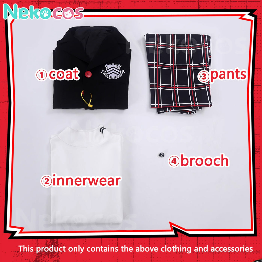【Nekocos】Game Persona 5 Cosplay Ren Amamiya Daily Routine Cosplay Costume | Custom-Tailor