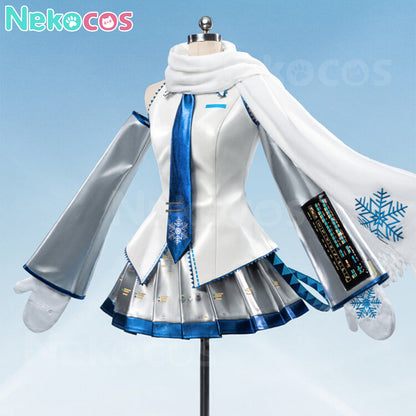 【Nekocos】Snow Miku Cosplay Costume Premium Edition | Custom-Tailor