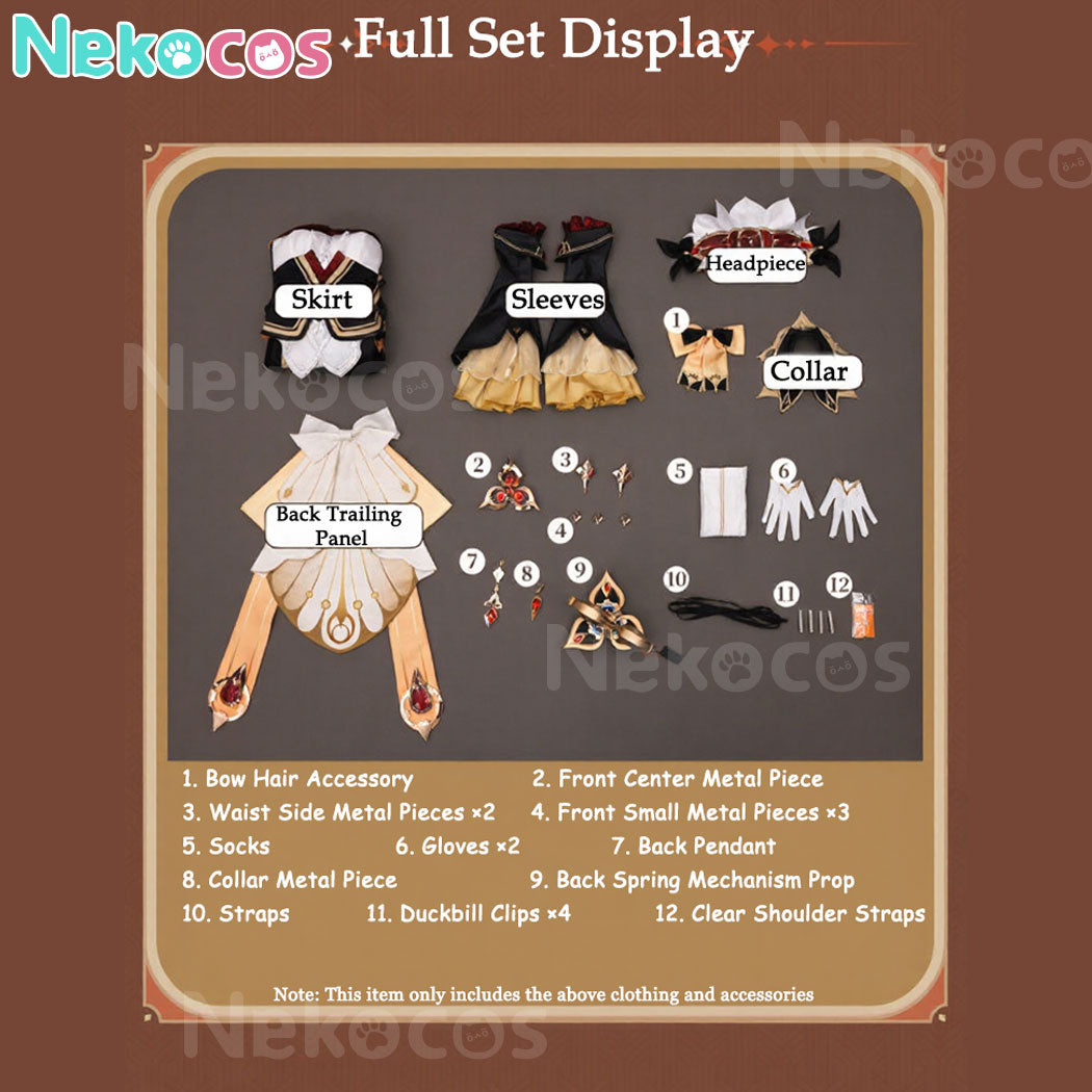 【Nekocos】Game Genshin Impact Cosplay Sandrone Cosplay Costume Premium Edition | Custom-Tailor