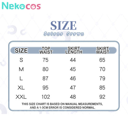 【Nekocos】Game Uma Musume Pretty Derby Cosplay Satono Crown Cosplay Costume | In Stock