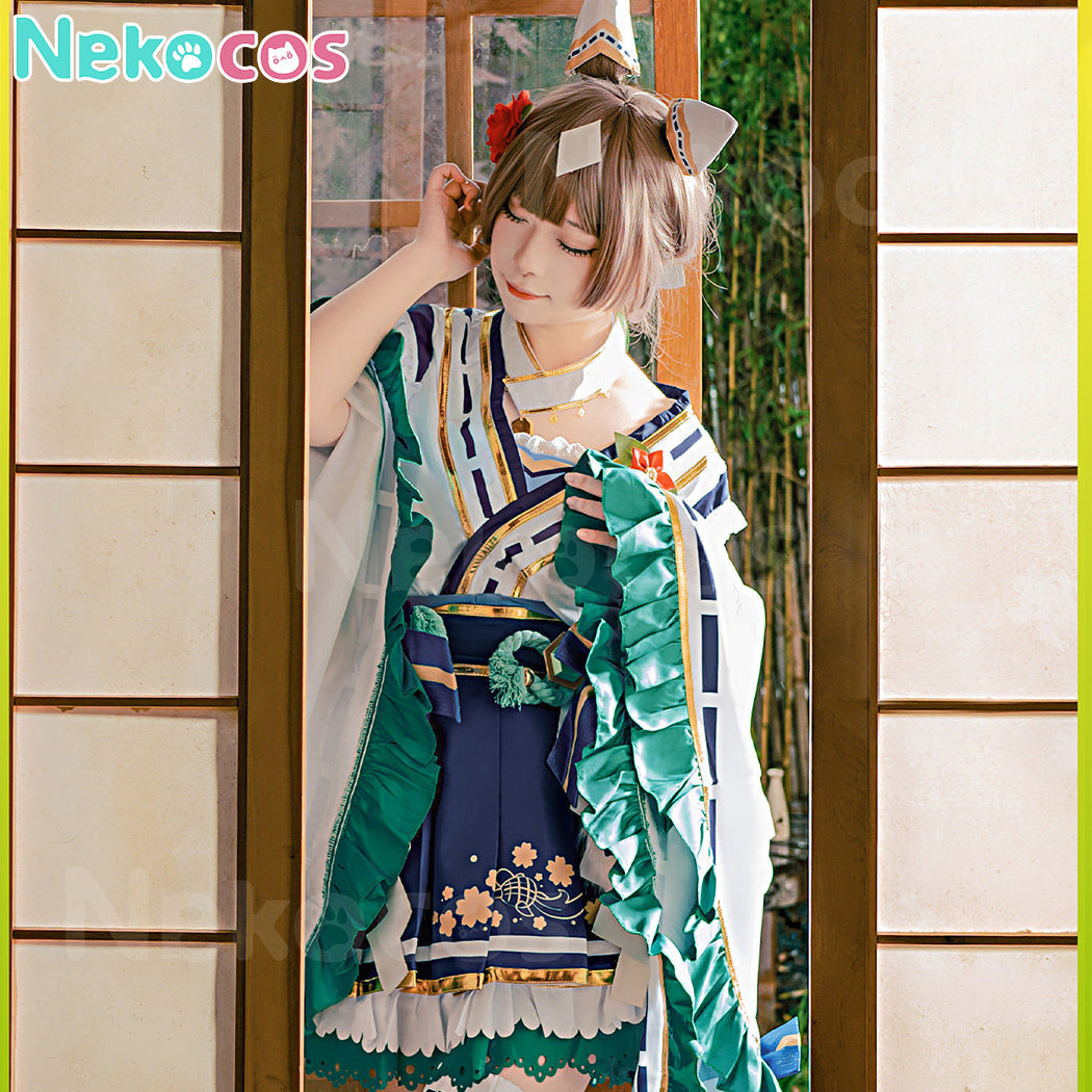 【Nekocos】Game Uma Musume Pretty Derby Cosplay Satono Diamond Cosplay Costume | Custom-Tailor
