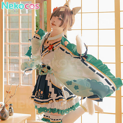 【Nekocos】Game Uma Musume Pretty Derby Cosplay Satono Diamond Cosplay Costume | Custom-Tailor