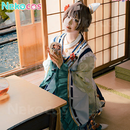 【Nekocos】Game Uma Musume Pretty Derby Cosplay Satono Diamond Cosplay Costume | Custom-Tailor