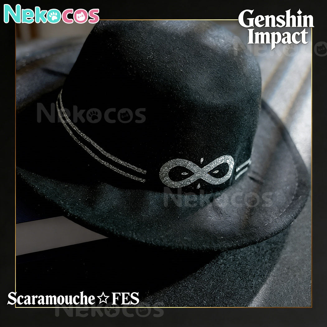 【Nekocos】Game Genshin Impact Cosplay Wanderer Scaramouche Cosplay Costume | In Stock