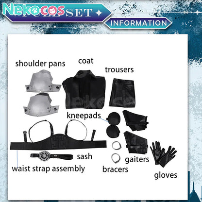 【Nekocos】Game Cosplay Remake Sephiroth Cosplay Costume | Custom-Tailor