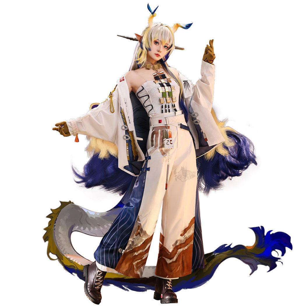 Arknights Shu Cosplay Costume - Premium Edition In StockArknights,Costume,Game