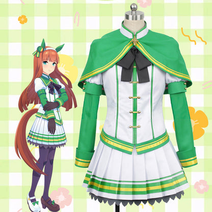 【Nekocos】Game Uma Musume Pretty Derby Cosplay Silence Suzuka Cosplay Costume | Custom-Tailor