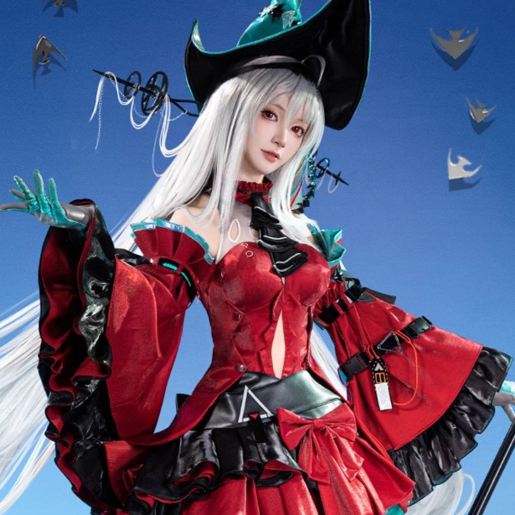 【Nekocos】Game Arknights Cosplay Skadi the Corrupting Heart Cosplay Costume Premium Edition | In Stock