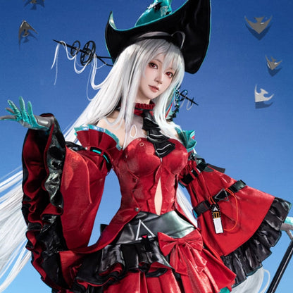 【Nekocos】Game Arknights Cosplay Skadi the Corrupting Heart Cosplay Costume Premium Edition | In Stock