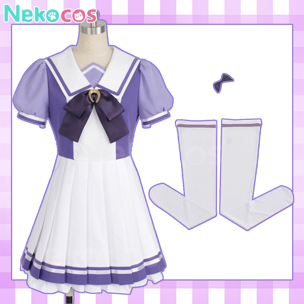 【Nekocos】Game Uma Musume Pretty Derby Cosplay Special Week School Uniform Uniform Cosplay Costume | Custom-Tailor