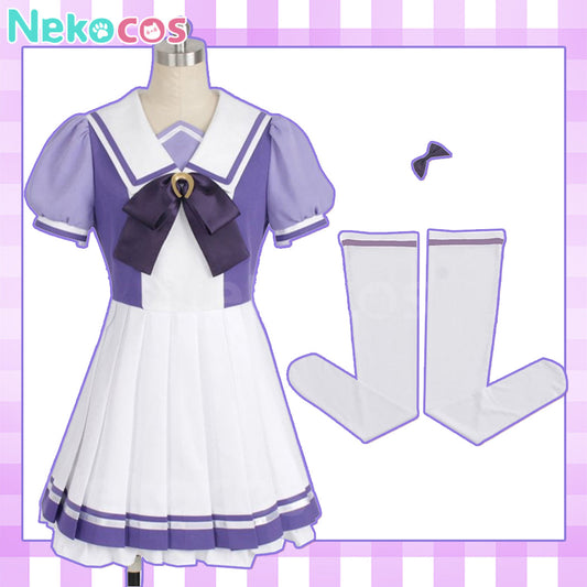 【Nekocos】Game Uma Musume Pretty Derby Cosplay Special Week School Uniform Uniform Cosplay Costume | Custom-Tailor