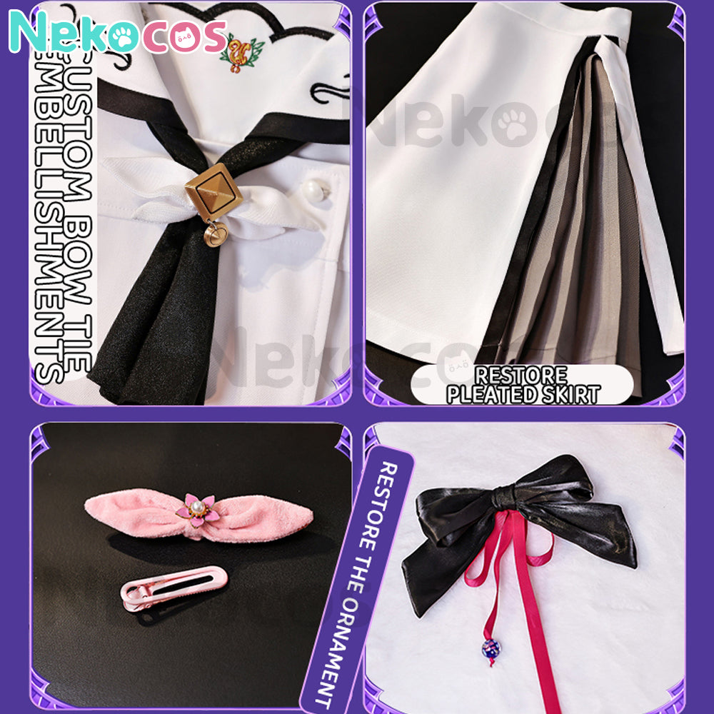 【Nekocos】Game Cosplay Naruse Shiroha&Sorakado Ao Cosplay Costume | In Stock