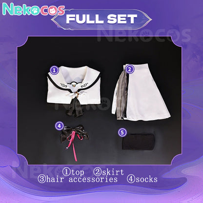 【Nekocos】Game Cosplay Naruse Shiroha&Sorakado Ao Cosplay Costume | In Stock