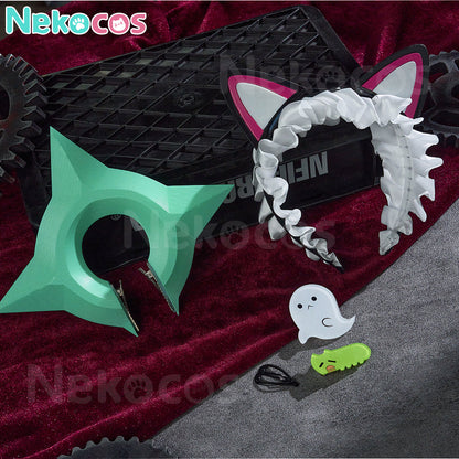 【Nekocos】Game Zenless Zone Zero Sunna Afternoon Tea Break Cosplay Costume Premium Edition | Custom-Tailor