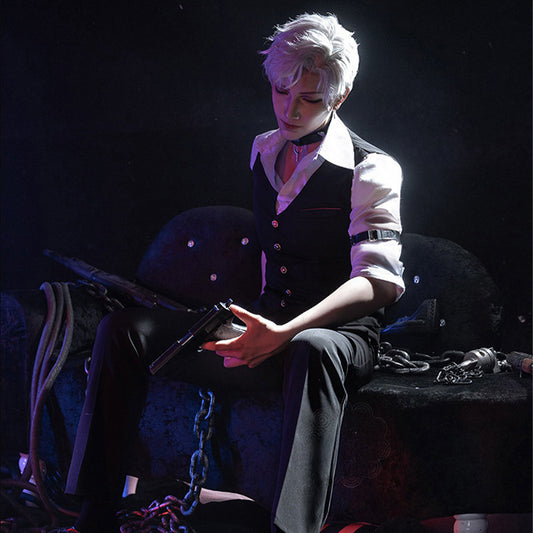 【Nekocos】Game Love and Deepspace Sylus Hunting Game Cosplay Costume | In Stock