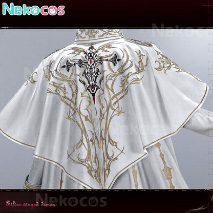 【Nekocos】Game Love and Deepspace Cosplay Sylus Silverwing Fiend Cosplay Costume Premium Edition | Custom-Tailor