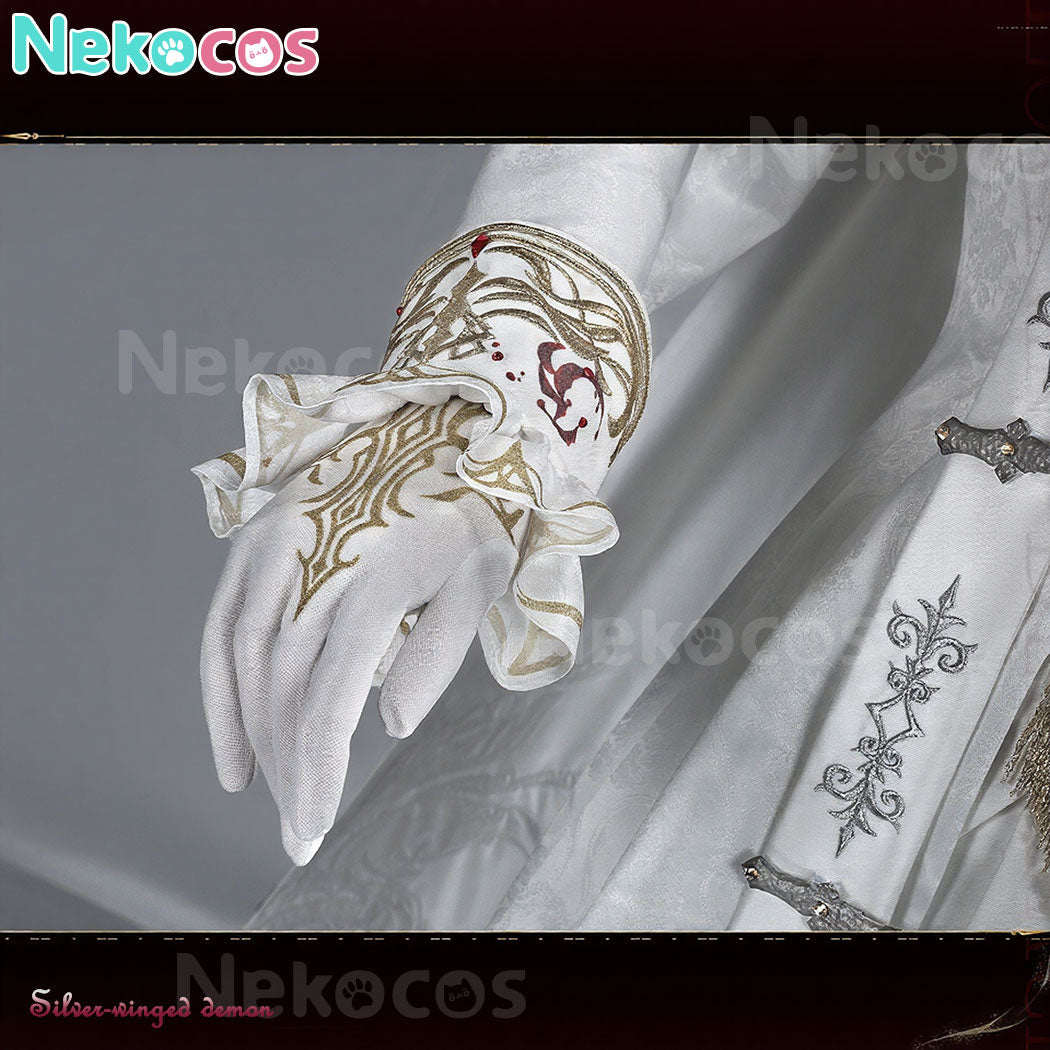 【Nekocos】Game Love and Deepspace Cosplay Sylus Silverwing Fiend Cosplay Costume Premium Edition | Custom-Tailor