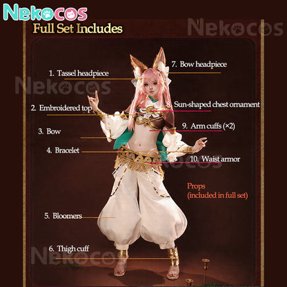 【Nekocos】Game Fate Grand Order Cosplay Tamamo-no-Mae Cosplay Costume | Custom-Tailor