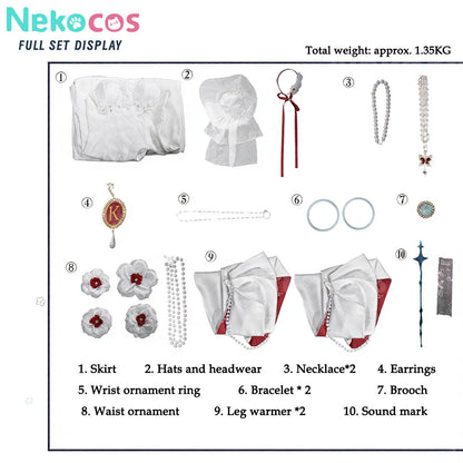【Nekocos】Game Wuthering Waves Cosplay The Shorekeeper Cosplay Costume | Custom-Tailor
