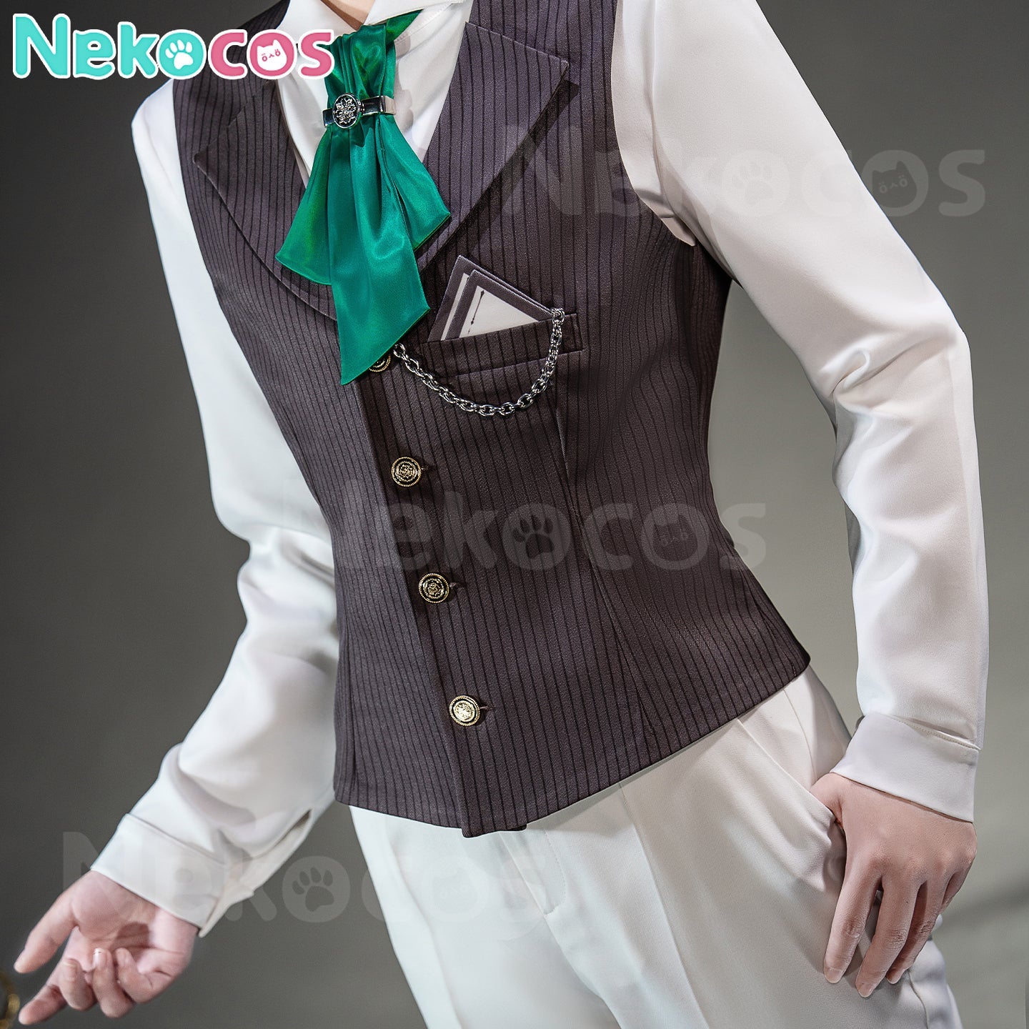 【Nekocos】Game Identity V Cosplay Novelist Cosplay Costume Premium Edition | Custom-Tailor
