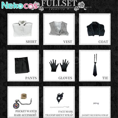 【Nekocos】Game Identity V Cosplay The Photographer Cosplay Costume Premium Edition | In Stock