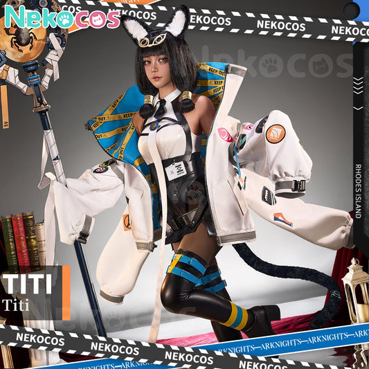 【Nekocos】Game Arknights Titi Cosplay Costume Premium Edition | Custom-Tailor
