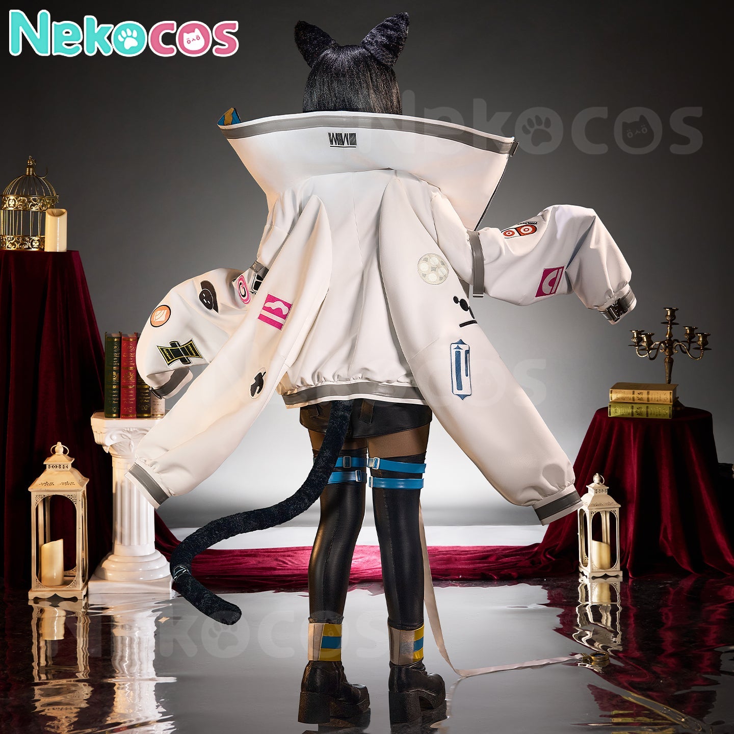 【Nekocos】Game Arknights Titi Cosplay Costume Premium Edition | Custom-Tailor