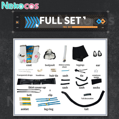 【Nekocos】Game Arknights Titi Cosplay Costume Premium Edition | Custom-Tailor