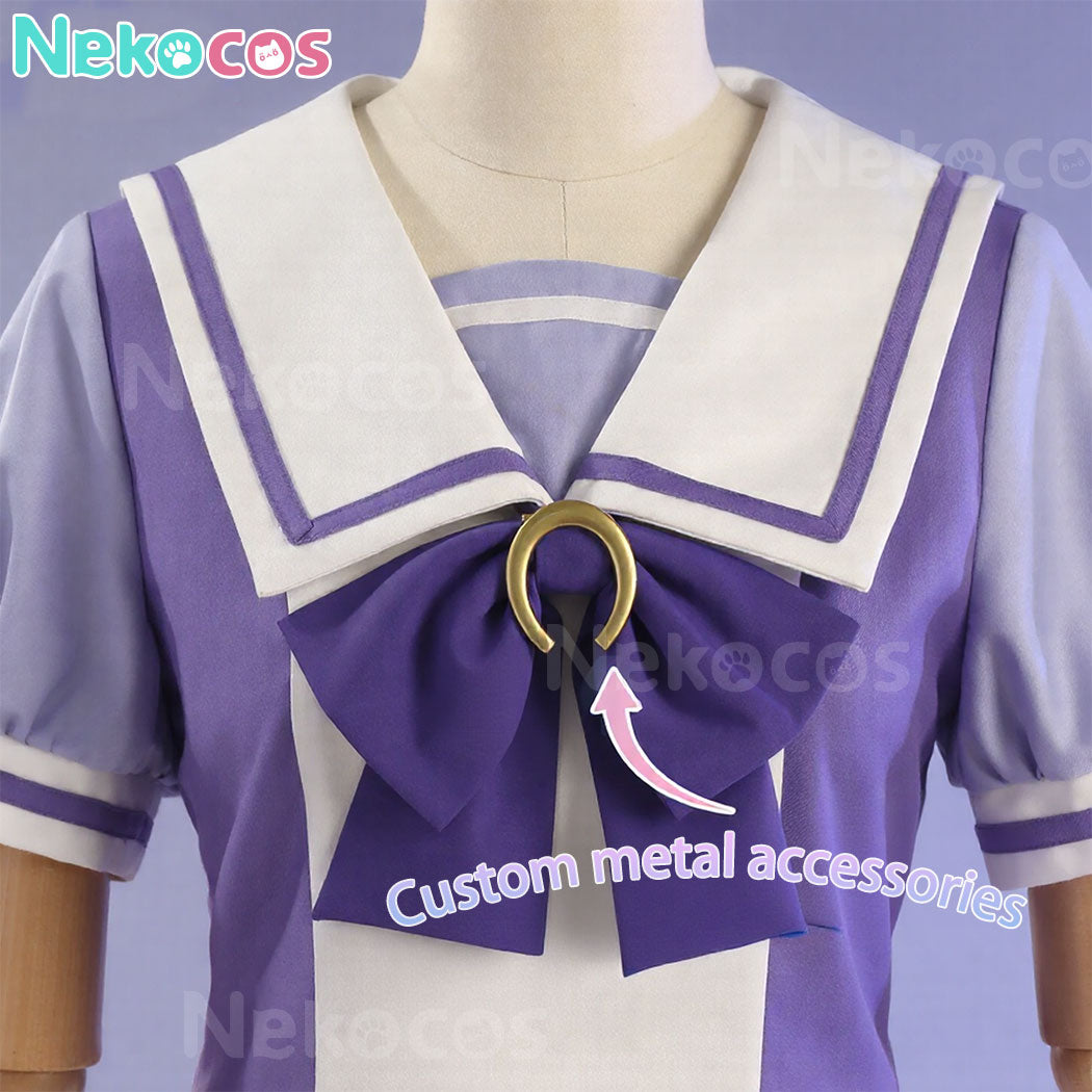 【Nekocos】Game Uma Musume Pretty Derby Cosplay Tracen Academy Girls Uniform Cosplay Costume | In Stock