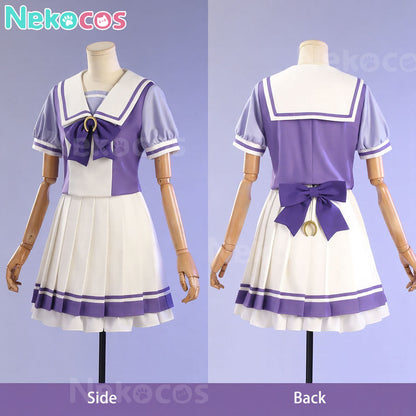 【Nekocos】Game Uma Musume Pretty Derby Cosplay Tracen Academy Girls Uniform Cosplay Costume | In Stock