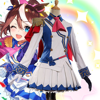 【Nekocos】Game Uma Musume Pretty Derby Cosplay Tokai Teio Cosplay Costume | In Stock