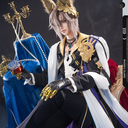 【Nekocos】Game Arknights Cosplay Tragodia Cosplay Costume Premium Edition | Custom-Tailor