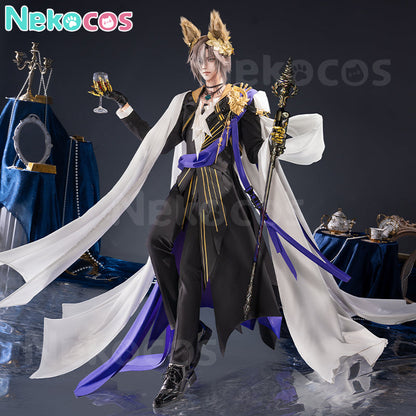【Nekocos】Game Arknights Cosplay Tragodia Cosplay Costume Premium Edition | Custom-Tailor