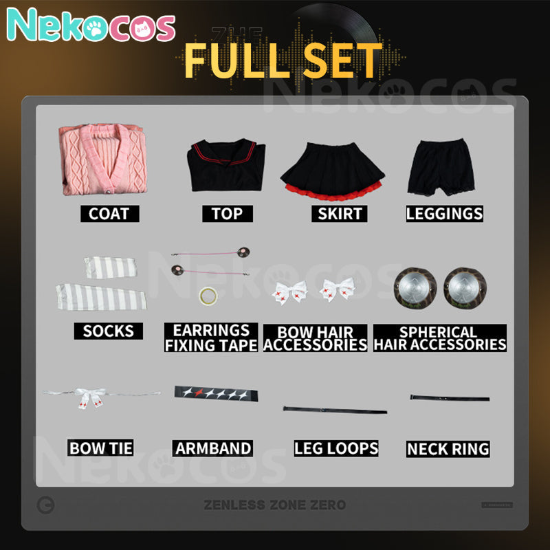 【Nekocos】Game Zenless Zone Zero Cosplay Ukinami Yuzuha Cosplay Costume Premium Edition | Custom-Tailor