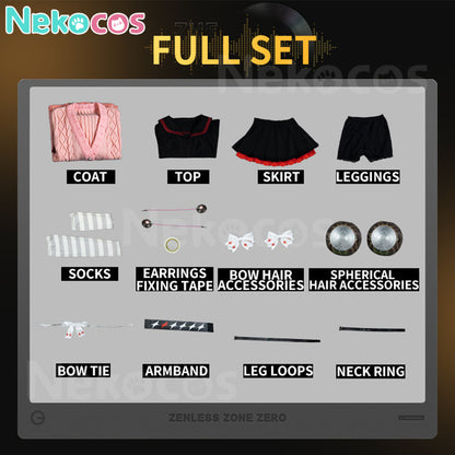 【Nekocos】Game Zenless Zone Zero Cosplay Ukinami Yuzuha Cosplay Costume Premium Edition | Custom-Tailor