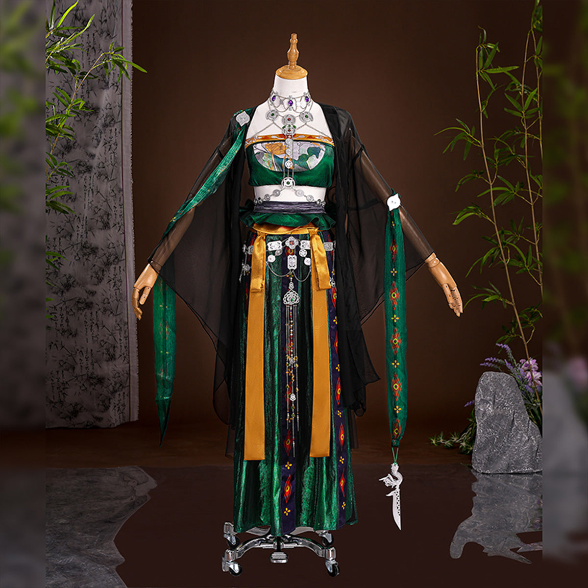 【Nekocos】Game Where Winds Meet Cosplay Velvet Shade Cosplay Costume | Custom-Tailor